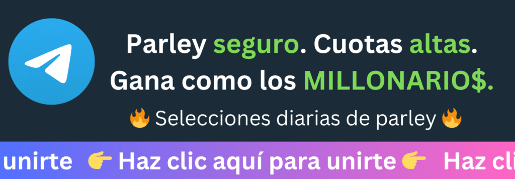 Gráfico exclusivo con datos de parley ganadores y pronósticos deportivos hoy para apuestas seguras